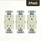 Faith Self-Test 15A GFCI Outlet Receptacle, Light Almond, PK 3 GLS-15A-LA-03 - alternate 1